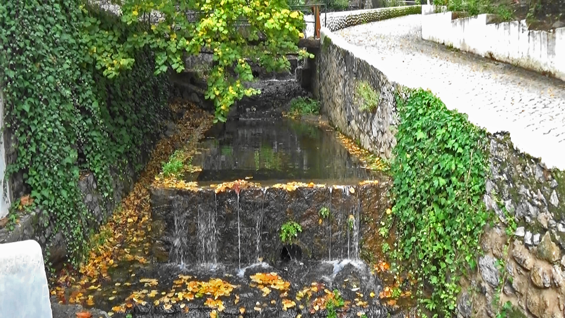 water cascades at Caldas de Monchique